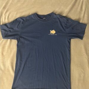 Southern Tide Men's Navy Blue Short Sleeve Tee